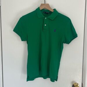 Ralph Lauren Sport Green and Purple Polo